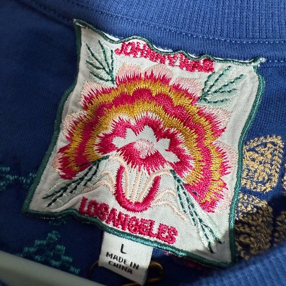 New Johnny Was Katie Embroidered Top- large - Picture 7 of 8